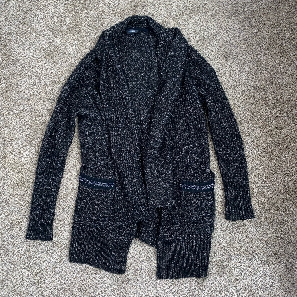 Simply Vera Vera Wang Women’s Grey Cardigan Size Large